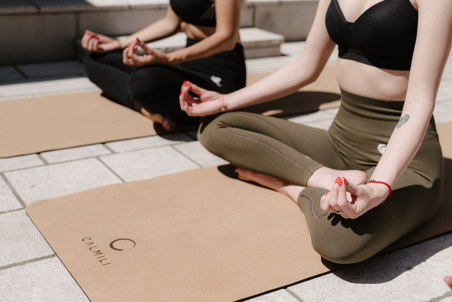 Eco Friendly Kork Yoga Matte mit Tragegurt